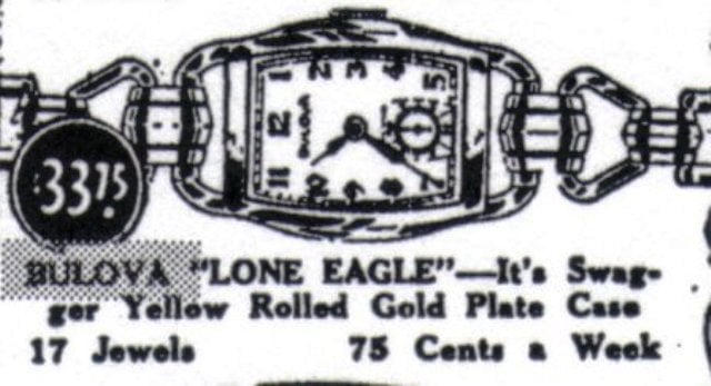 1940-41 Bulova Lone Eagle